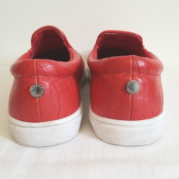 Steve Madden Ecentric Red Snake Sneaker - Picture 5 of 9